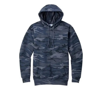 Port & Company Core Fleece Camo Pullover Hooded Sweatshirt.