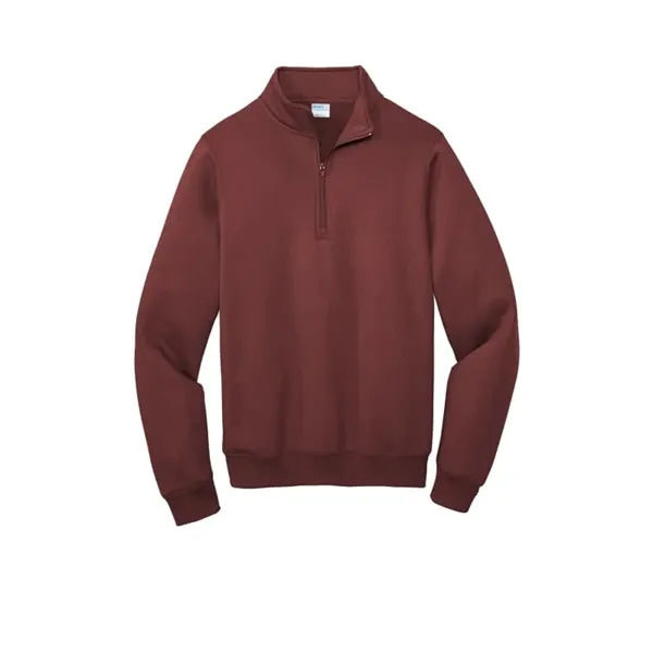 Port & Company Core Fleece 1/4-Zip Pullover Sweatshirt