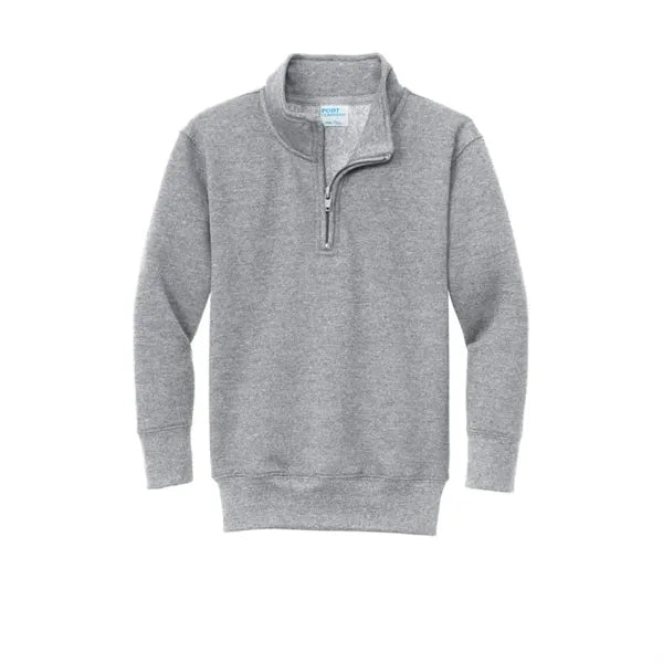 Port & Company Youth Core Fleece 1/4-Zip Pullover Sweatshirt