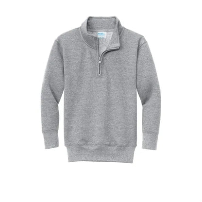 Port & Company Youth Core Fleece 1/4-Zip Pullover Sweatshirt