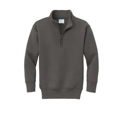 Port & Company Youth Core Fleece 1/4-Zip Pullover Sweatshirt