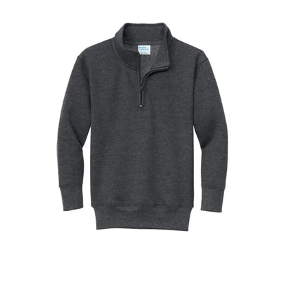Port & Company Youth Core Fleece 1/4-Zip Pullover Sweatshirt