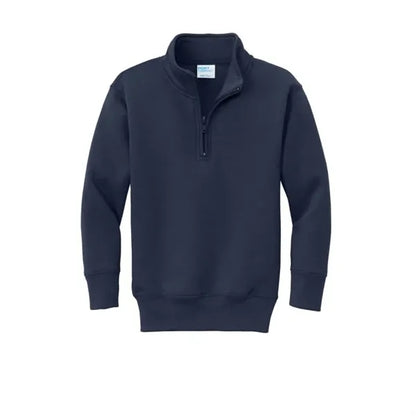 Port & Company Youth Core Fleece 1/4-Zip Pullover Sweatshirt