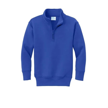 Port & Company Youth Core Fleece 1/4-Zip Pullover Sweatshirt