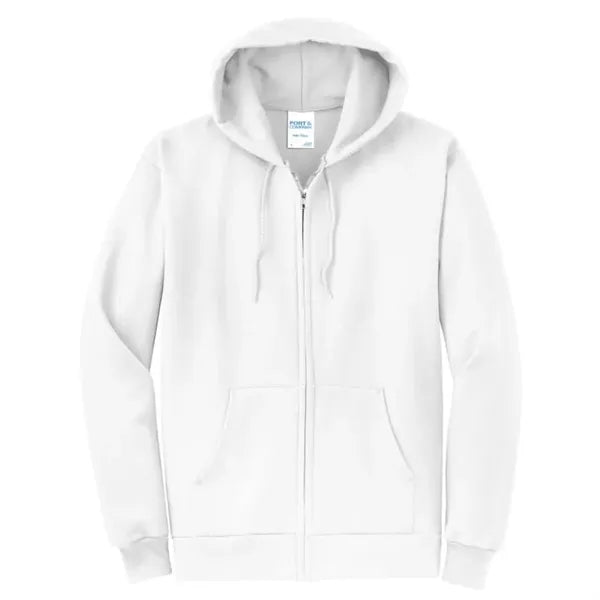 Port & Company - Core Fleece Full-Zip Hooded Sweatshirt.
