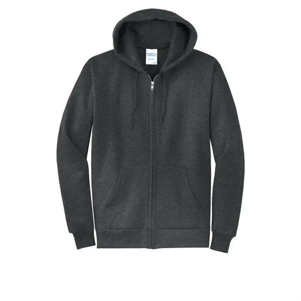 Port & Company - Core Fleece Full-Zip Hooded Sweatshirt.