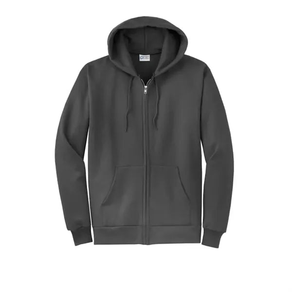 Port & Company - Core Fleece Full-Zip Hooded Sweatshirt.