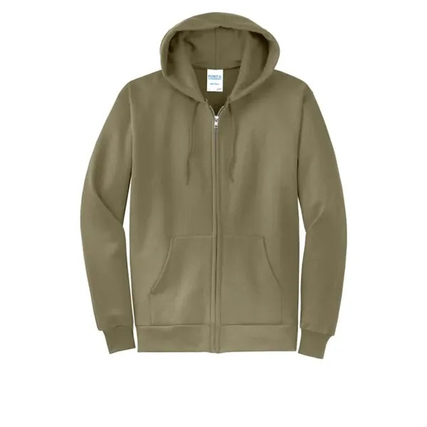 Port & Company - Core Fleece Full-Zip Hooded Sweatshirt.
