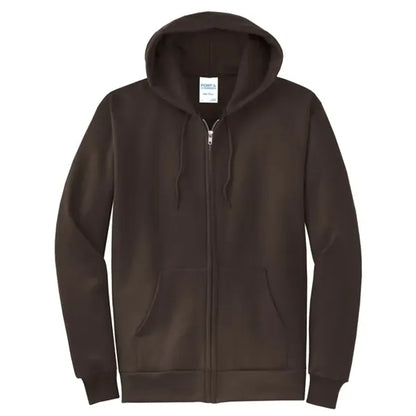 Port & Company - Core Fleece Full-Zip Hooded Sweatshirt.