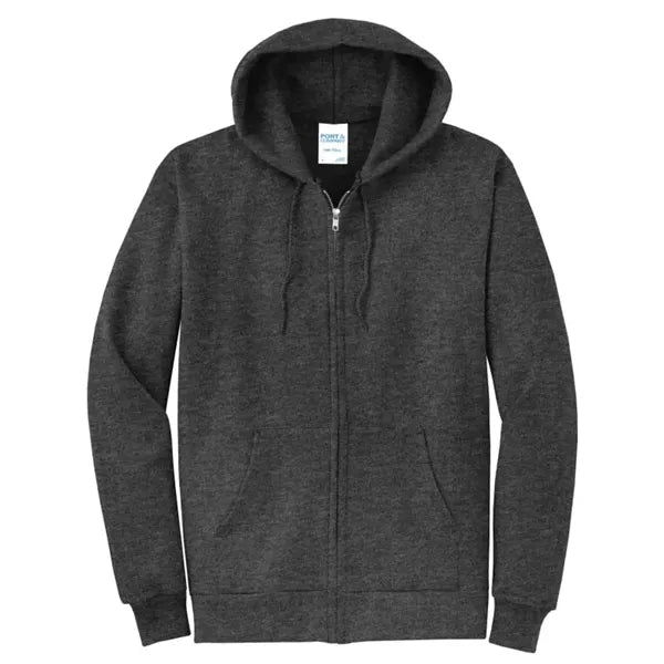 Port & Company - Core Fleece Full-Zip Hooded Sweatshirt.