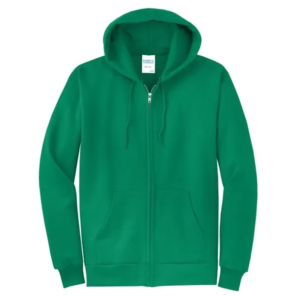Port & Company - Core Fleece Full-Zip Hooded Sweatshirt.