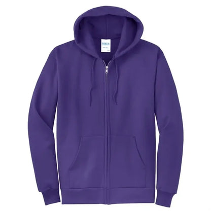 Port & Company - Core Fleece Full-Zip Hooded Sweatshirt.