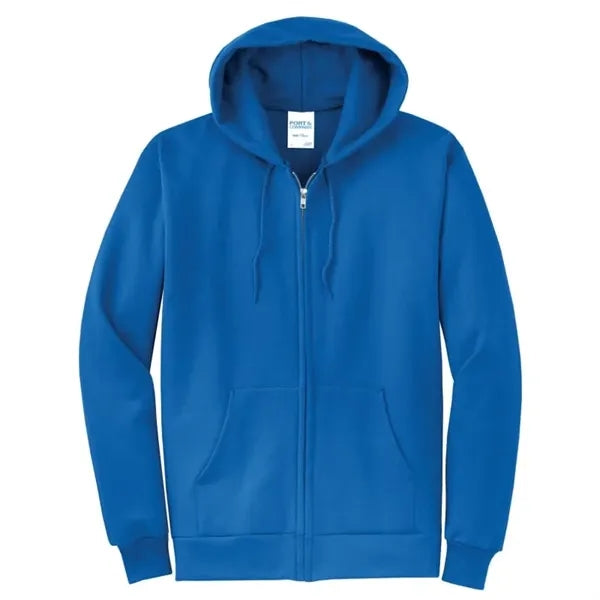 Port & Company - Core Fleece Full-Zip Hooded Sweatshirt.