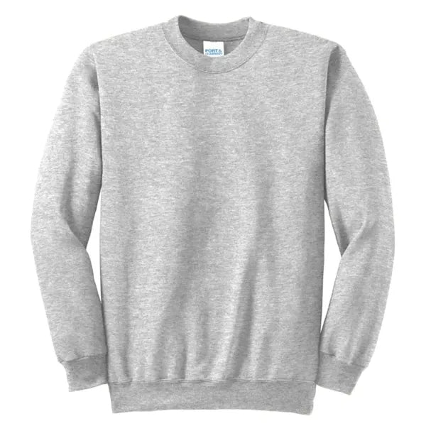 Port & Company Tall Essential Fleece Crewneck Sweatshirt.