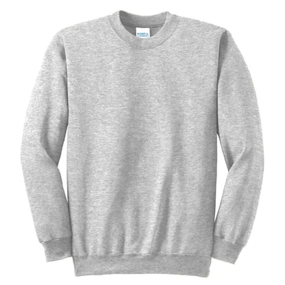 Port & Company Tall Essential Fleece Crewneck Sweatshirt.