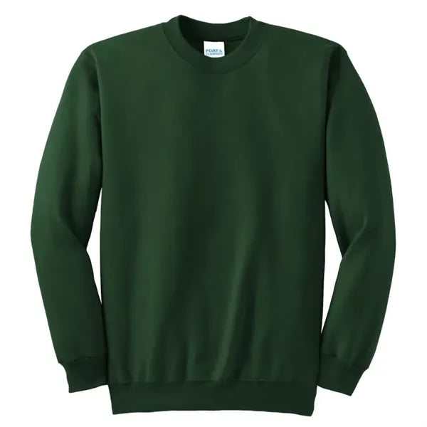 Port & Company Tall Essential Fleece Crewneck Sweatshirt.