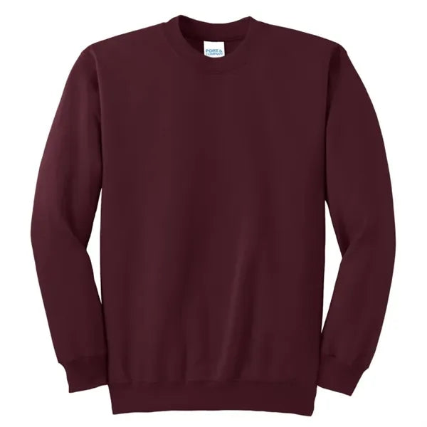 Port & Company Tall Essential Fleece Crewneck Sweatshirt.