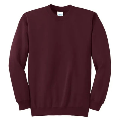 Port & Company Tall Essential Fleece Crewneck Sweatshirt.