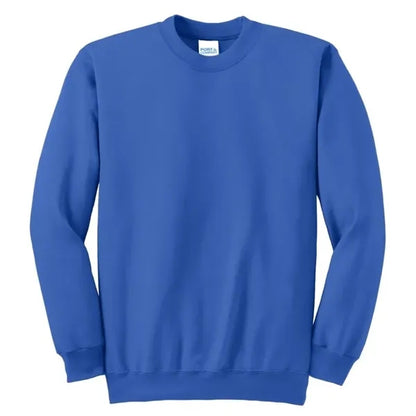 Port & Company Tall Essential Fleece Crewneck Sweatshirt.