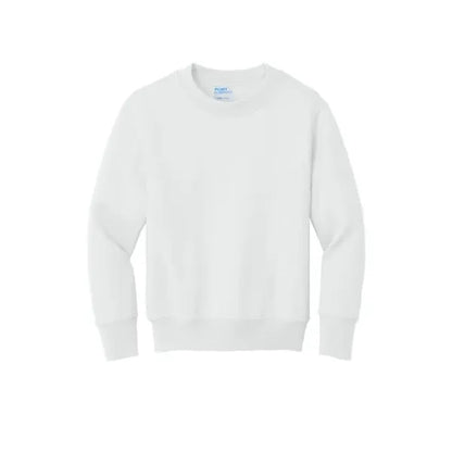Port & Company Youth Core Fleece Crewneck Sweatshirt.