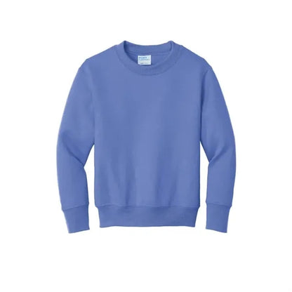 Port & Company Youth Core Fleece Crewneck Sweatshirt.