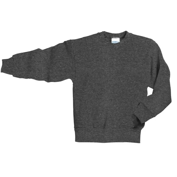 Port & Company Youth Core Fleece Crewneck Sweatshirt.