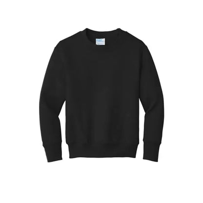 Port & Company Youth Core Fleece Crewneck Sweatshirt.