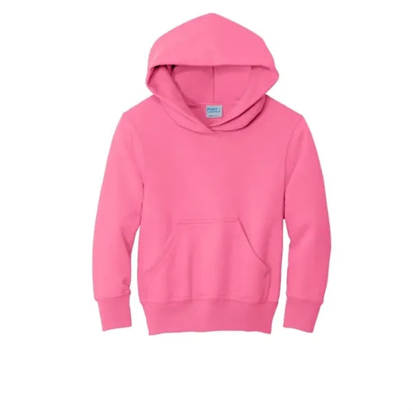 Port & Company - Youth Core Fleece Pullover Hooded Sweats...