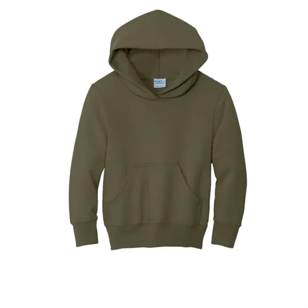 Port & Company - Youth Core Fleece Pullover Hooded Sweats...
