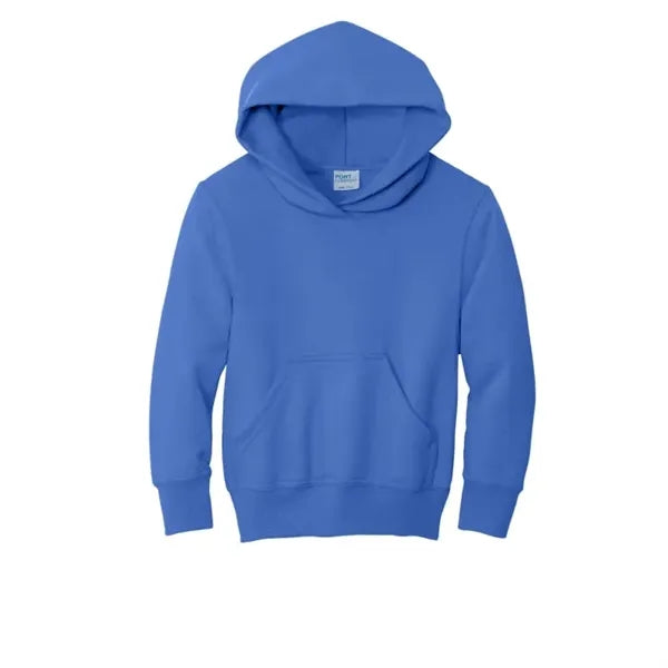 Port & Company - Youth Core Fleece Pullover Hooded Sweats...
