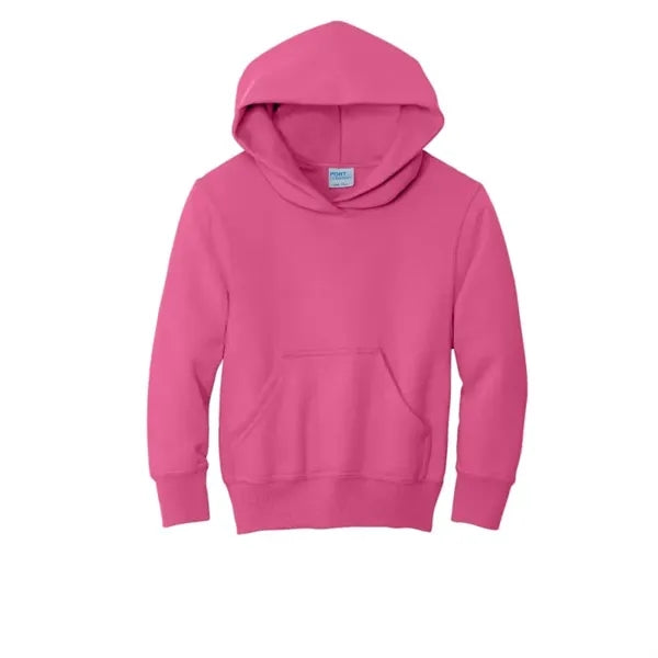 Port & Company - Youth Core Fleece Pullover Hooded Sweats...
