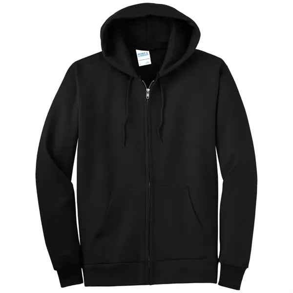 Port & Company Tall Essential Fleece Full-Zip Hooded Swea...