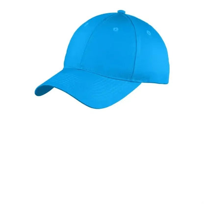Port & Company Youth Six-Panel Unstructured Twill Cap.
