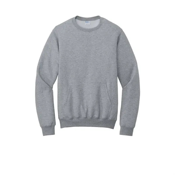 Port & Company Core Fleece Crewneck Pocket Sweatshirt
