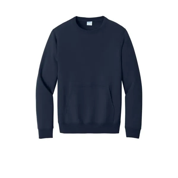 Port & Company Core Fleece Crewneck Pocket Sweatshirt