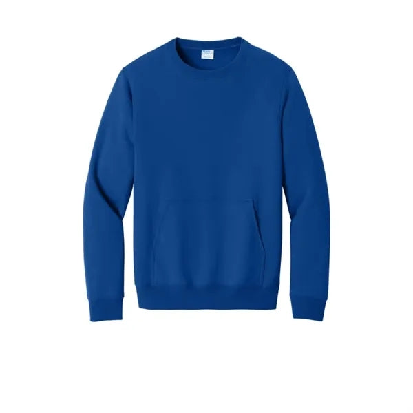 Port & Company Core Fleece Crewneck Pocket Sweatshirt