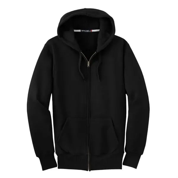 Sport-Tek Super Heavyweight Full-Zip Hooded Sweatshirt.