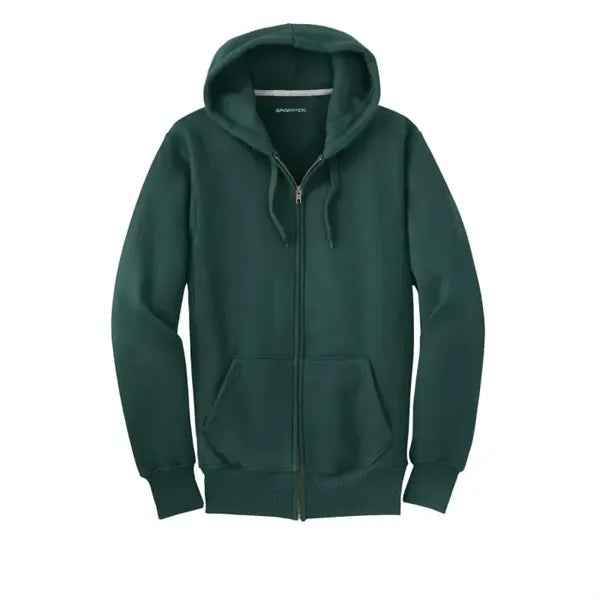 Sport-Tek Super Heavyweight Full-Zip Hooded Sweatshirt.