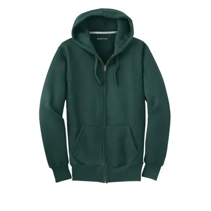 Sport-Tek Super Heavyweight Full-Zip Hooded Sweatshirt.