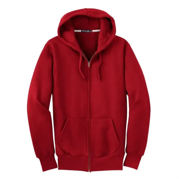 Sport-Tek Super Heavyweight Full-Zip Hooded Sweatshirt.