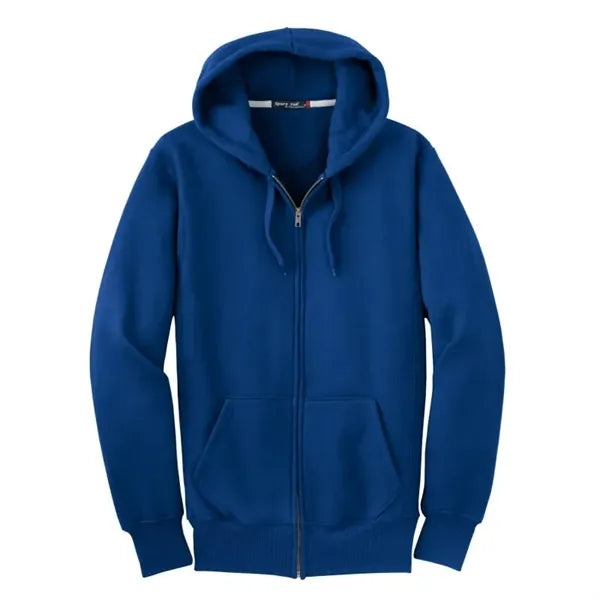 Sport-Tek Super Heavyweight Full-Zip Hooded Sweatshirt.