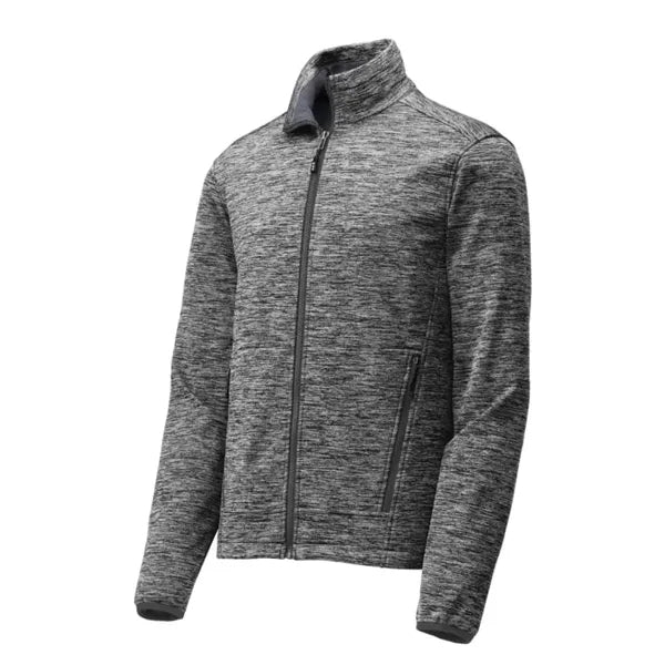 Sport-Tek PosiCharge Electric Heather Soft Shell Jacket.