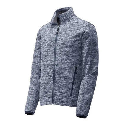 Sport-Tek PosiCharge Electric Heather Soft Shell Jacket.