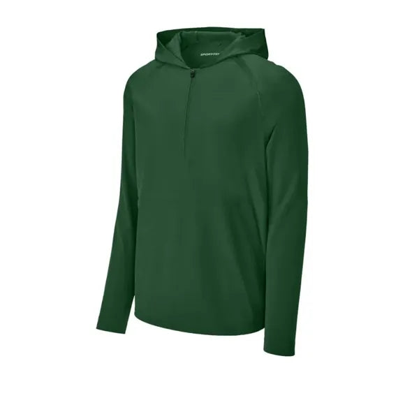 Sport-Tek Repeat 1/2-Zip Long Sleeve Hooded Jacket