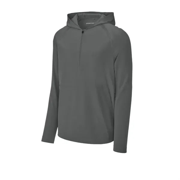 Sport-Tek Repeat 1/2-Zip Long Sleeve Hooded Jacket