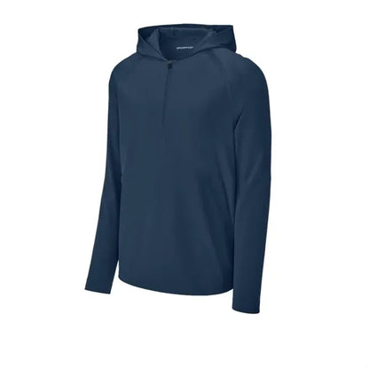 Sport-Tek Repeat 1/2-Zip Long Sleeve Hooded Jacket