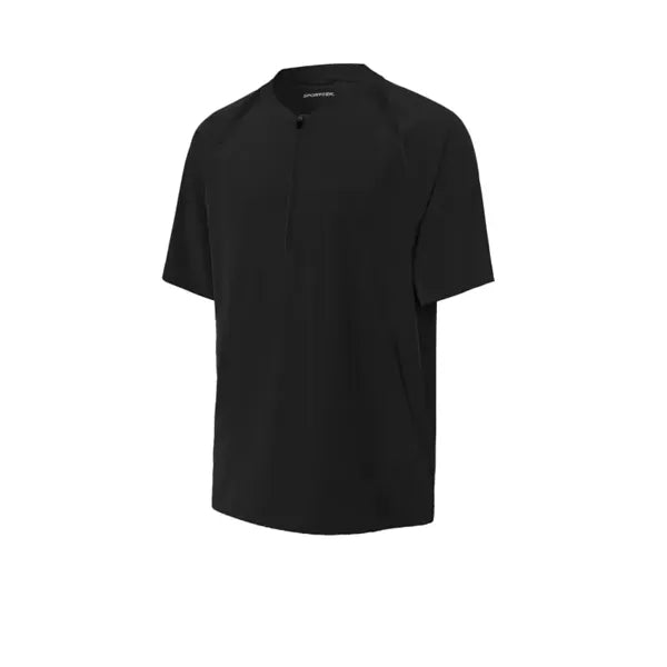 Sport-Tek Repeat 1/2-Zip Short Sleeve Jacket