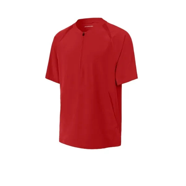 Sport-Tek Repeat 1/2-Zip Short Sleeve Jacket