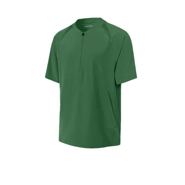 Sport-Tek Repeat 1/2-Zip Short Sleeve Jacket
