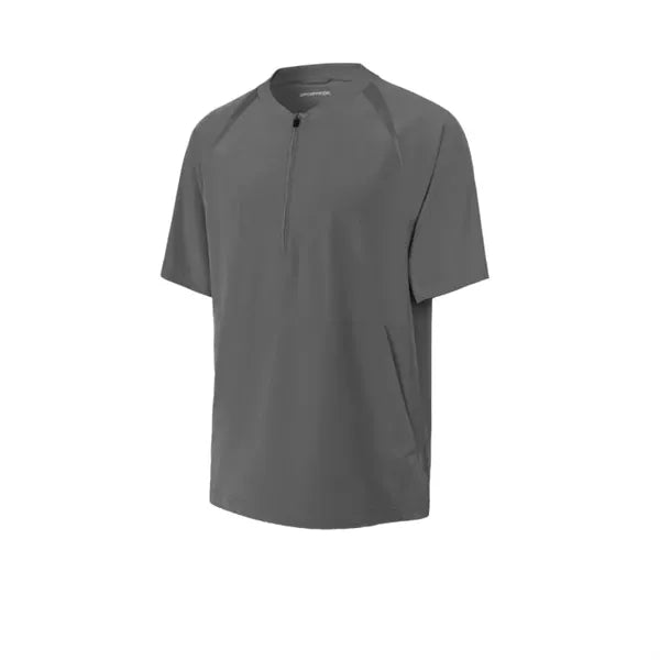 Sport-Tek Repeat 1/2-Zip Short Sleeve Jacket